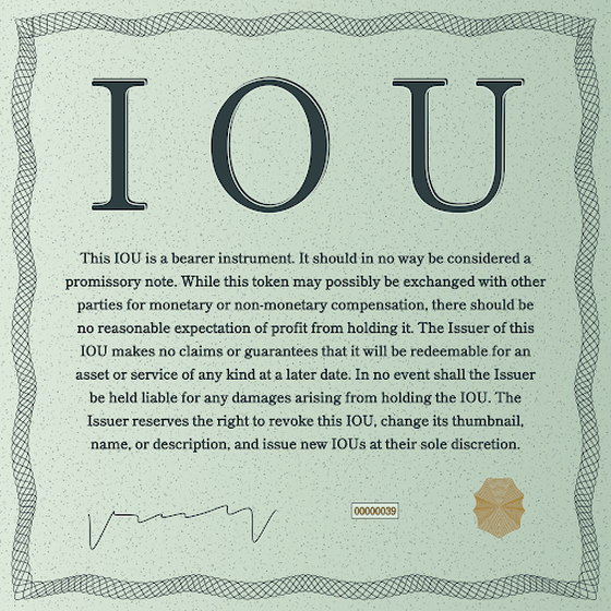 IOU #39