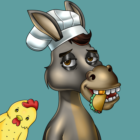 Sombrero Donkey #1460