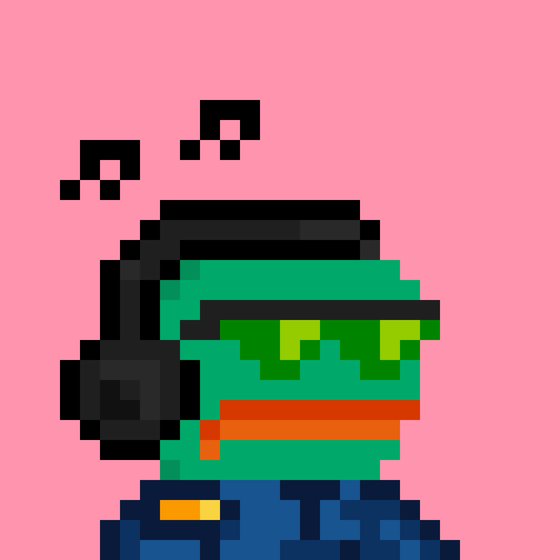 Rare Pixel Pepe #605