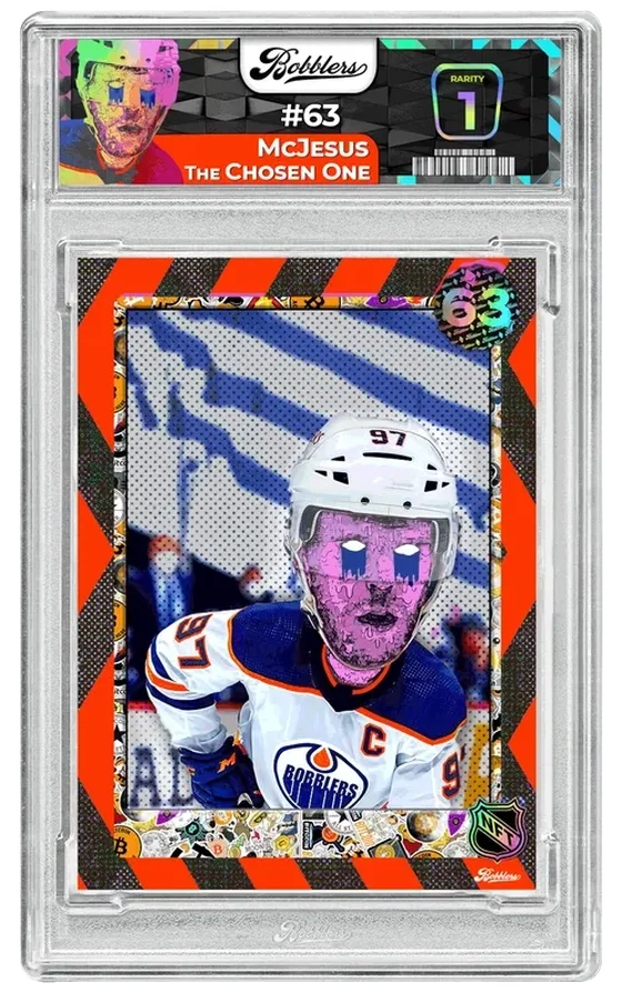 #63 - McJesus The Chosen One - R1 - VibeNation Series - Hockey - Bobblers 