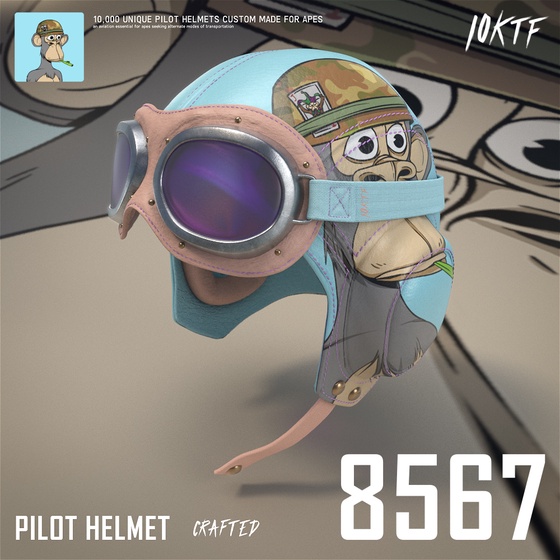 Ape Pilot Helmet #8567