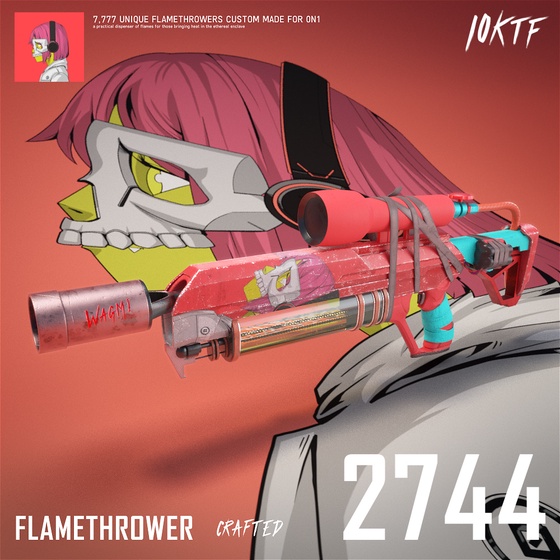 0N1 Flamethrower #2744