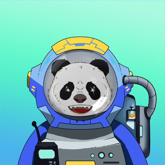 Panda Astronaut Club #253