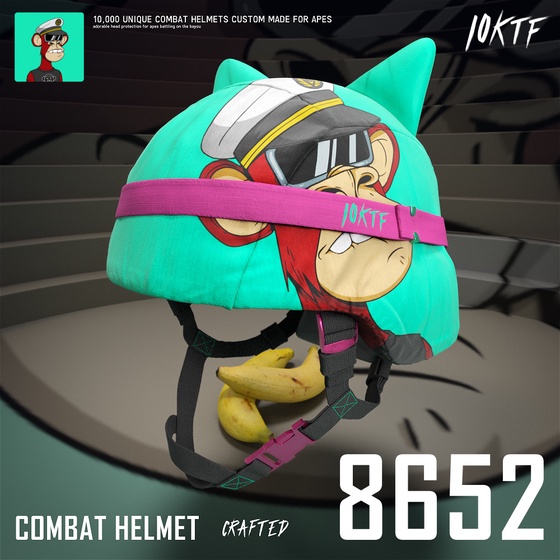 Ape Combat Helmet #8652
