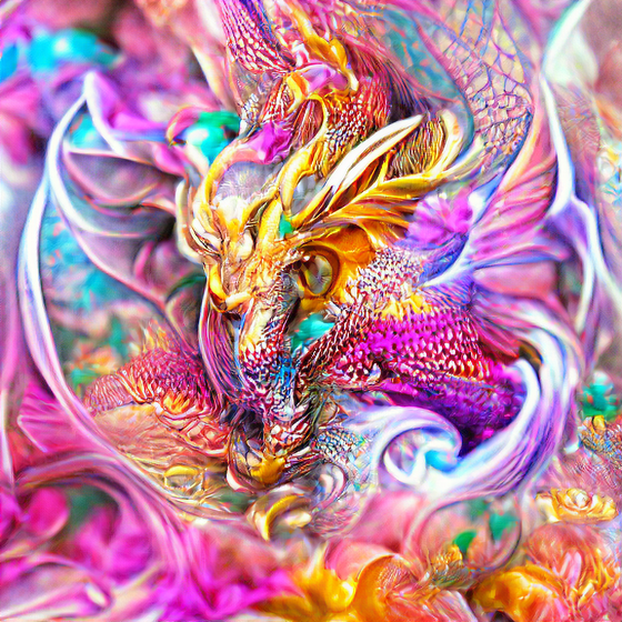 AI MYTHICAL DRAGON #1218