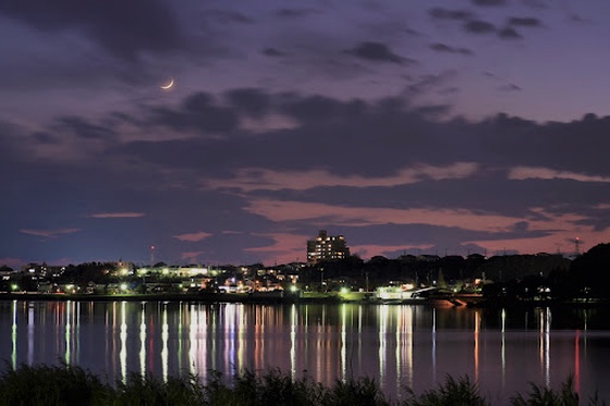 Lake Sanaru night