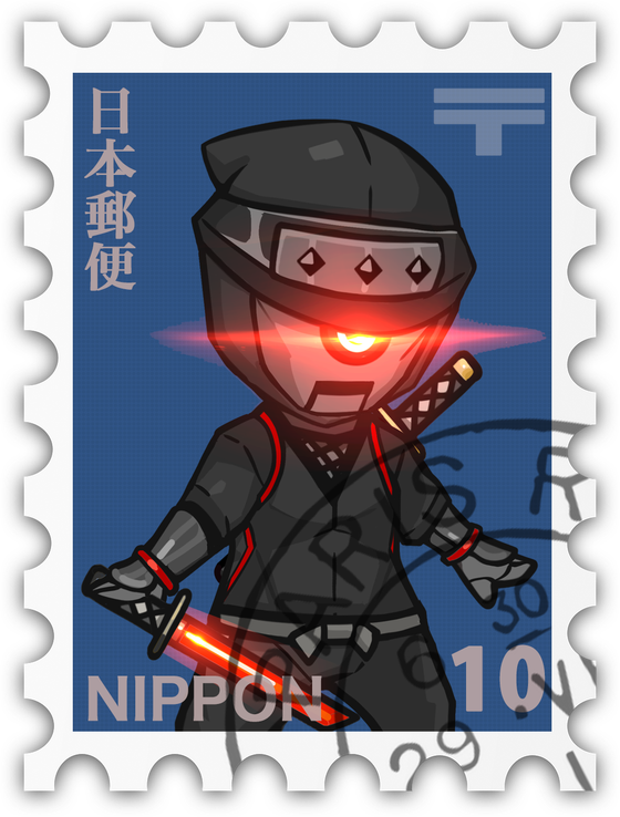 Ninja Stamp #010 断 - Dan