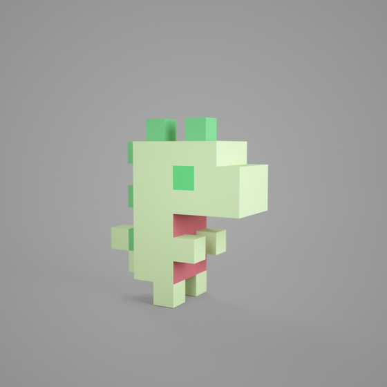 3D tiny dino #1666