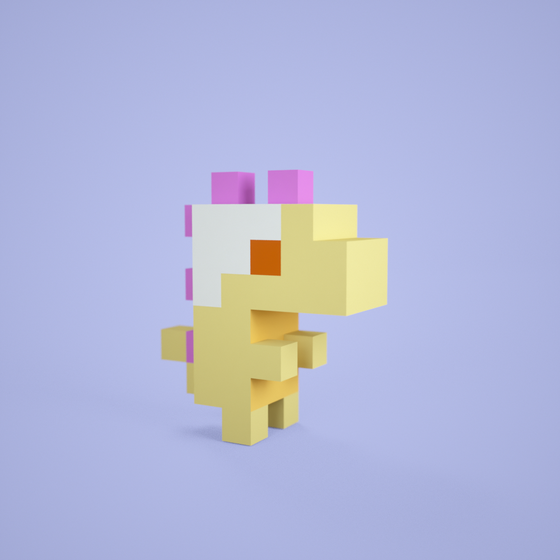 3D tiny dino #0573