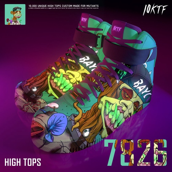 Mutant High Tops #7826