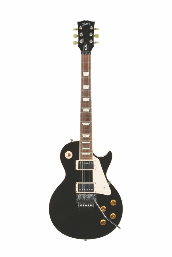 2010 "Blackie" Gibson Les Paul Electric Guitar