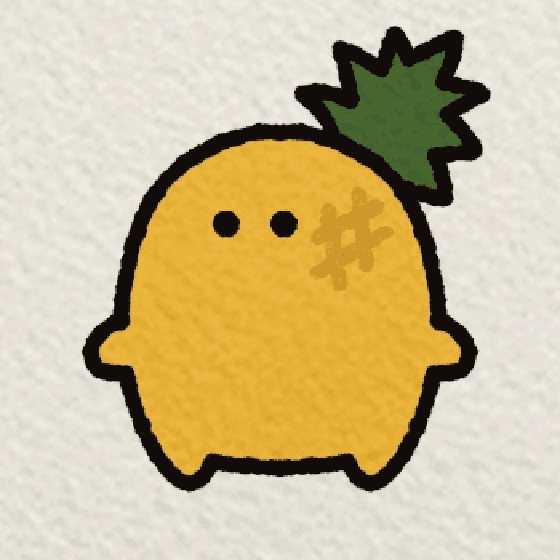 pineapple omeme-chan