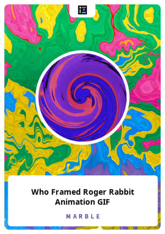 Who Framed Roger Rabbit Animation GIF