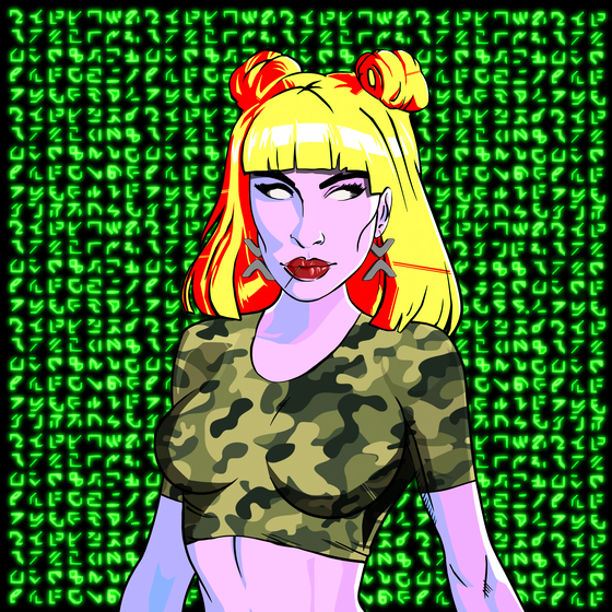 Crypto Girl Collectable #28