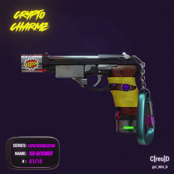 CryptoCharmz [Handgunz #01/10] - Kaboomer