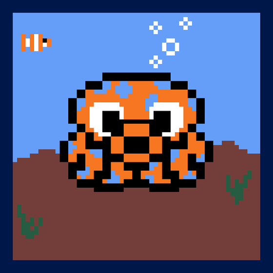 Pixel Squid #3001