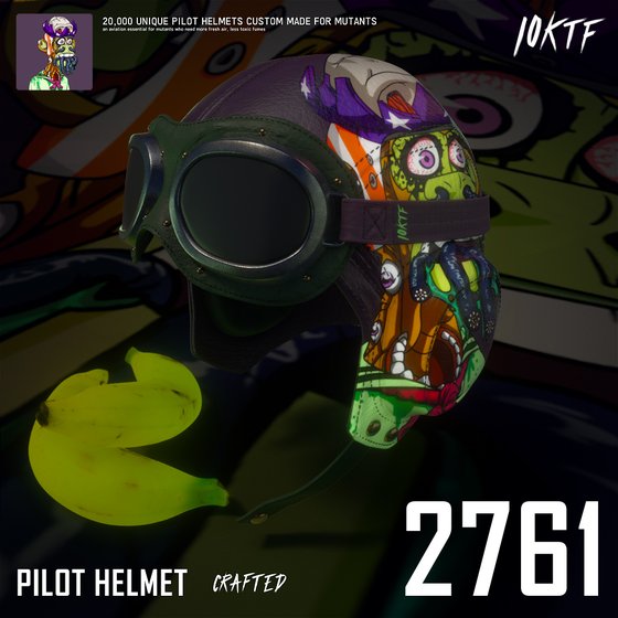 Mutant Pilot Helmet #2761