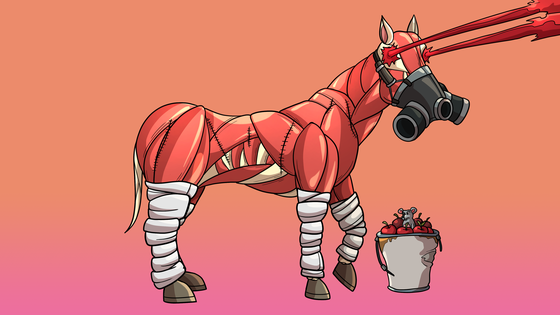 Glue Factory Horse #736