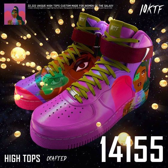 Galaxy High Tops #14155