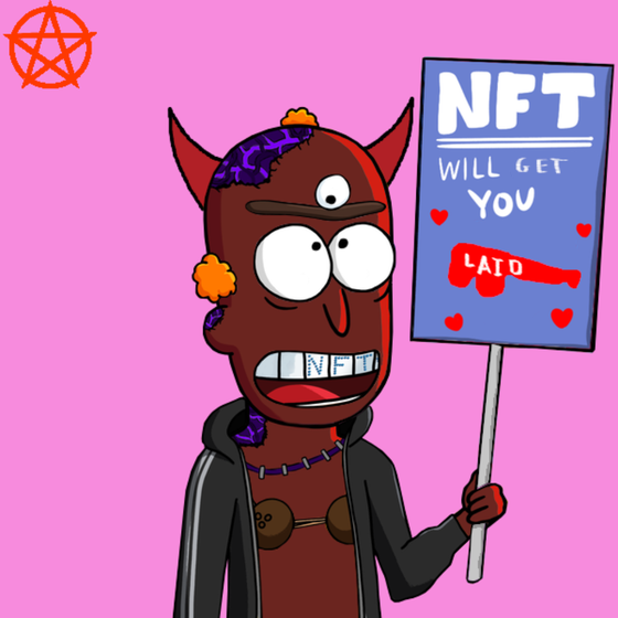 Satan Loves NFTees #4805