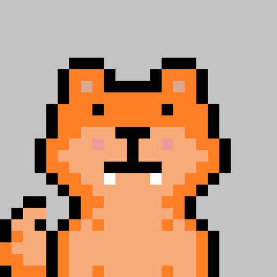 Pixelated Shiba Inu #9847