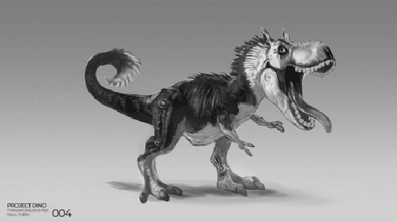 Pre-Historic Dinozor - Tyrannosauraus Rex - (Edition of 2)