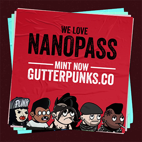 Gutter Punks Flyer - NANOPASS