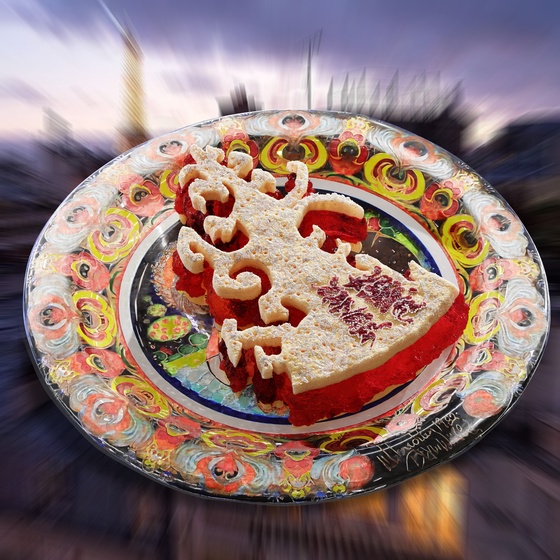 Ketchup Plate Pie Key 3