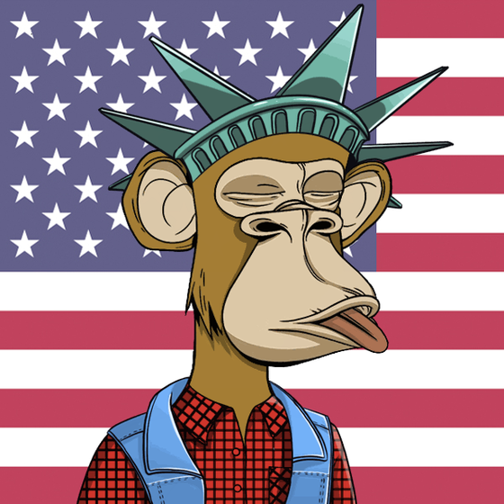 The Bored Ape Americans #1606