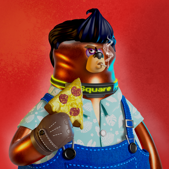 Square Bear #995