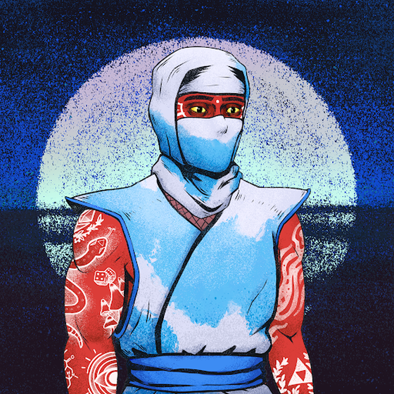Tie Dye Ninja #1238