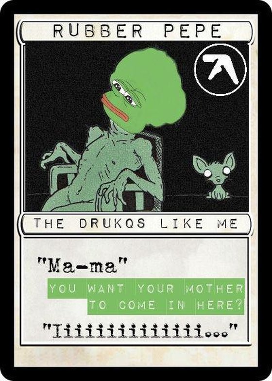 RUBBERPEPE Series 9, Card 6