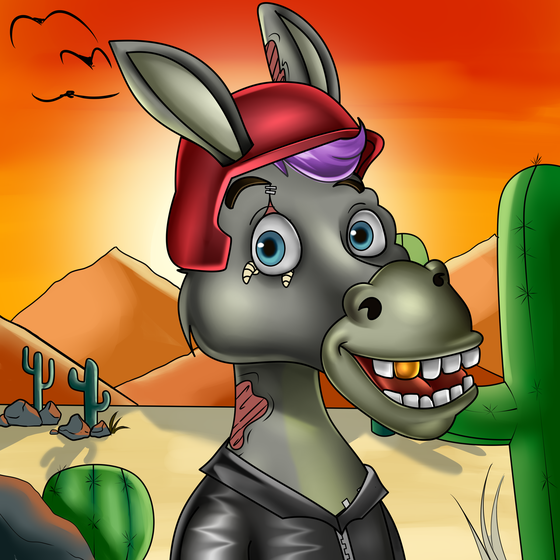 Sombrero Donkey #218