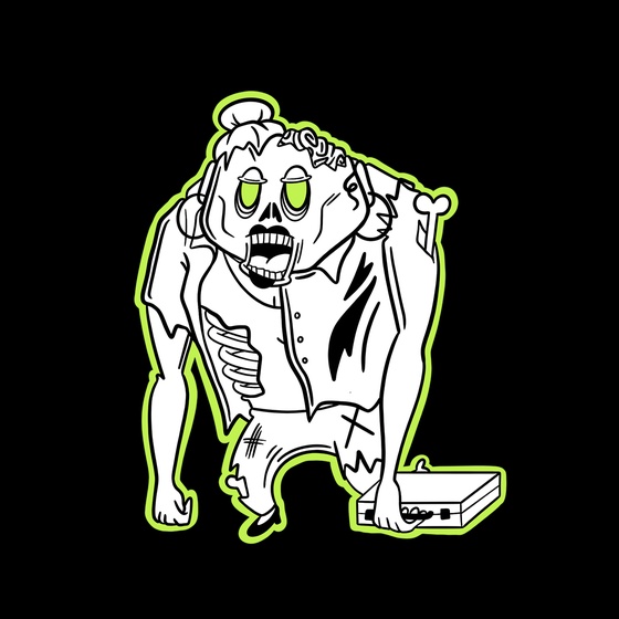 Boss Babe Zombie Neon Series