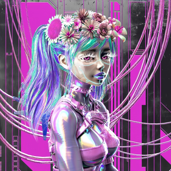 Glitch Girl #2075