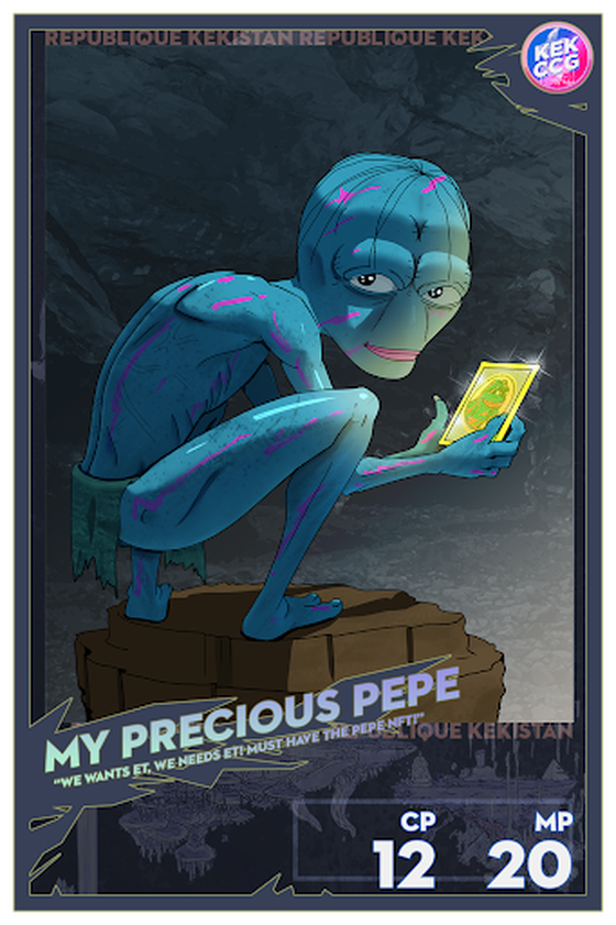 #KEKCCG "My Precious PEPE", Limited Founder's Edition