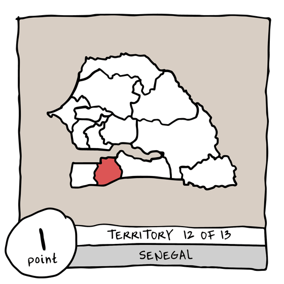 Territory 12/13 - Senegal (Sédhiou)