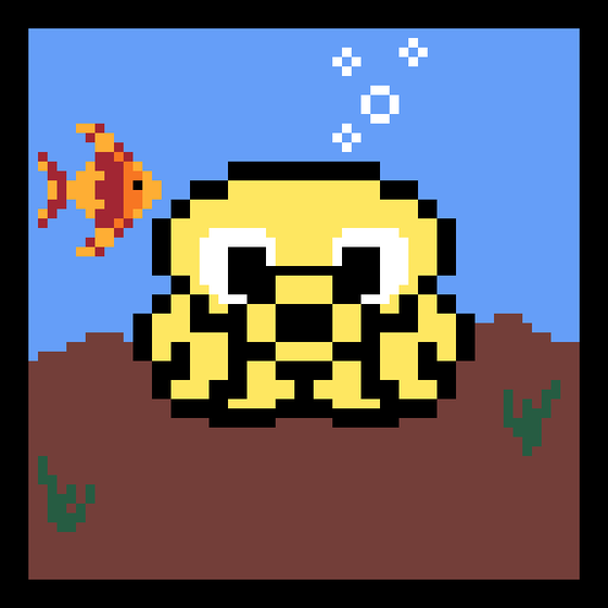 Pixel Squid #214