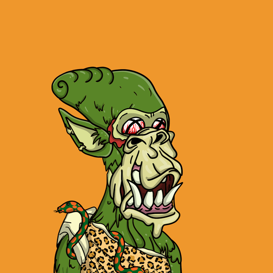 Mutant Alien Ape 2164