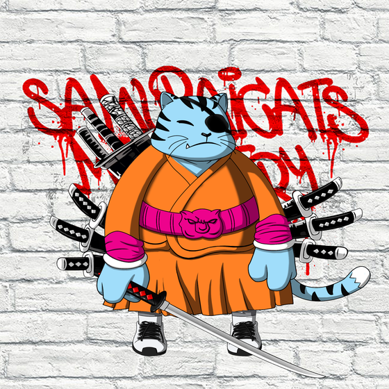 SamuraiCats by Hiro Ando #2961