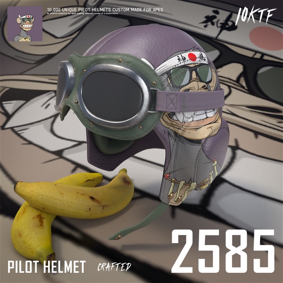 Ape Pilot Helmet #2585