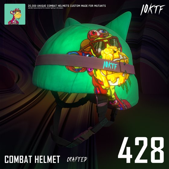 Mutant Combat Helmet #428