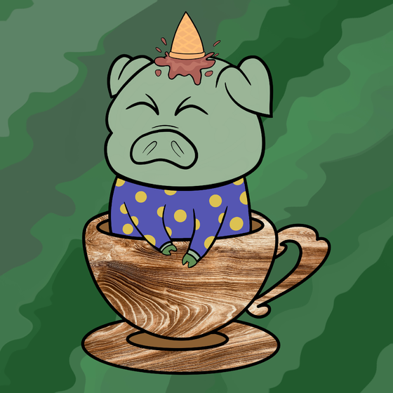 Lucky Teacup Piggy Club #1431