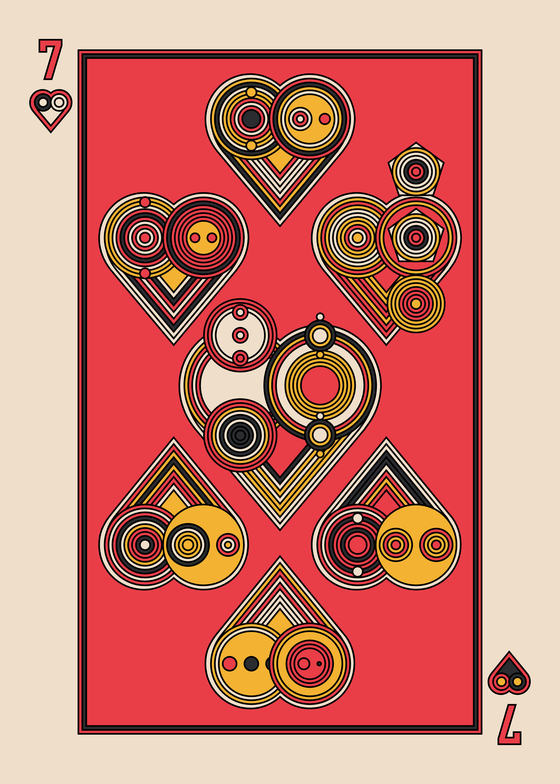 Seven of Hearts Dark