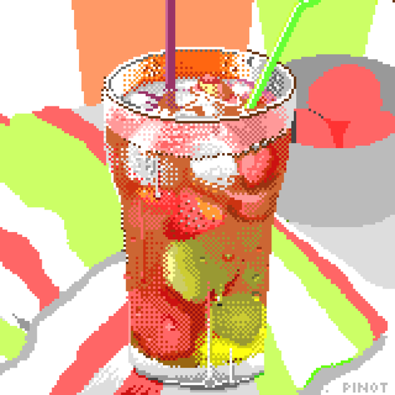 Clie Art: Ice Tea Strawberry Lychee