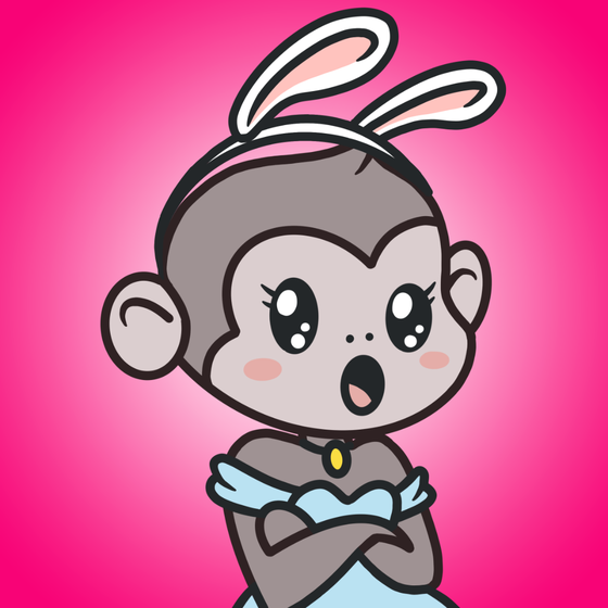 Simple Monkey Girl #1701