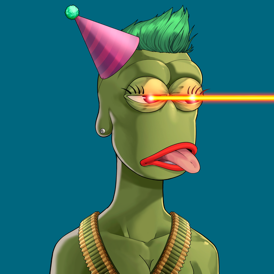 Lady Rare Apepe YC #4724