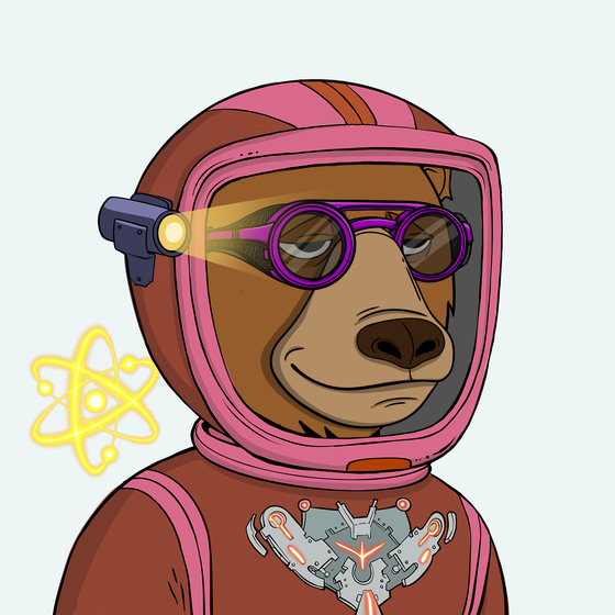 Okay Space Bear #4725