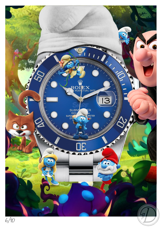Submariner "Smurf" 6/10