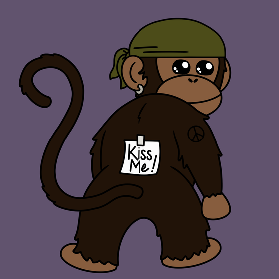 Kiss Me Monkey #843